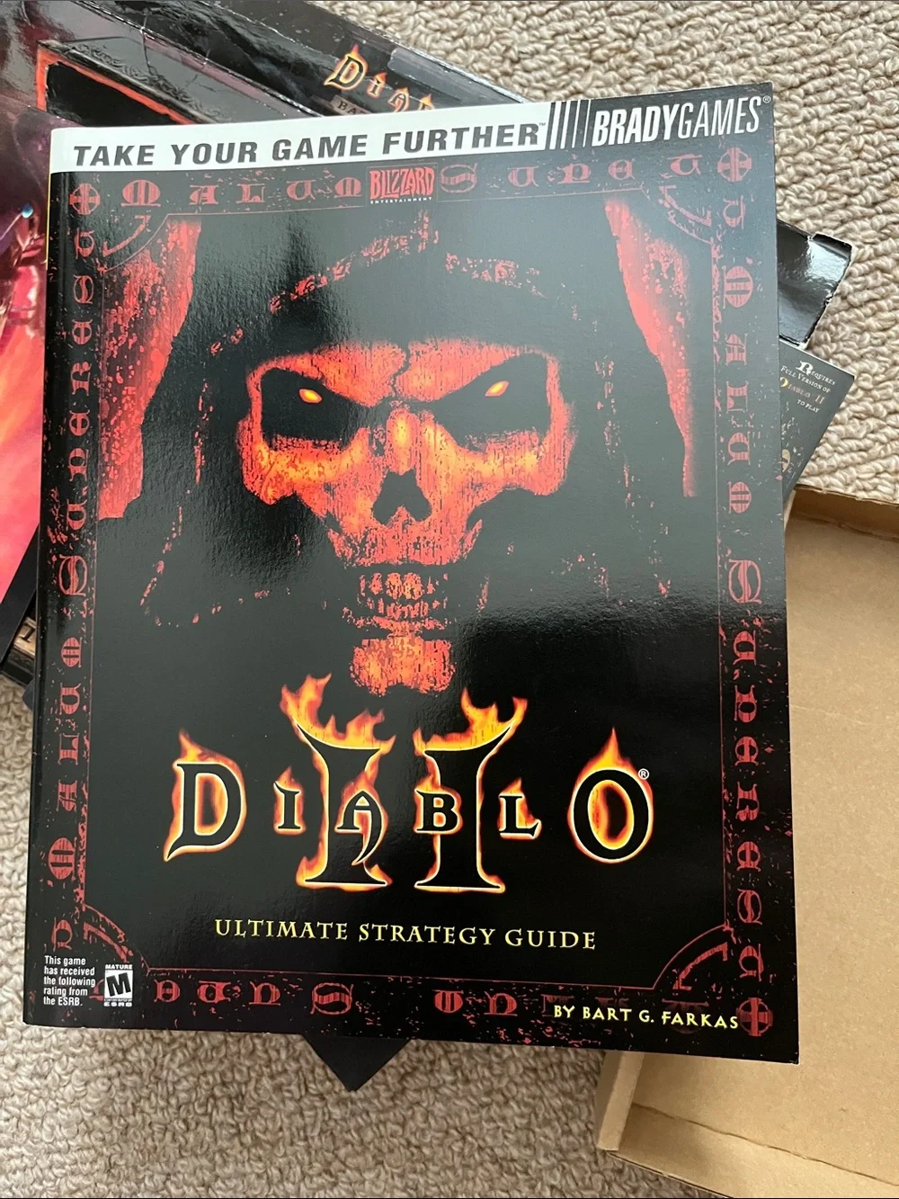 Blizzard Diablo Battle Chest PC Game Box - Black & Red